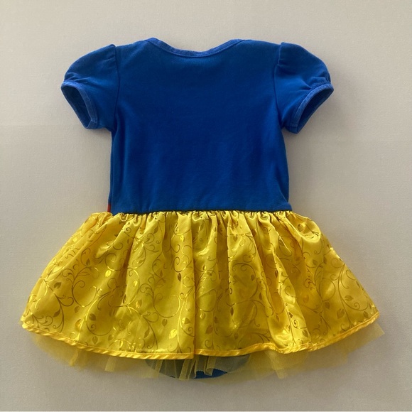 Disney Baby Girl 12-18 Months Snow White Princess Bodysuit Dress Costume - Picture 3 of 8
